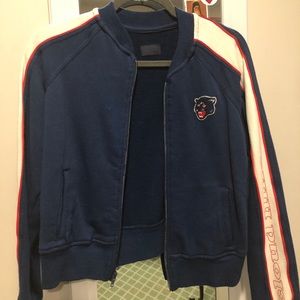 Mother cotton bomber jacket